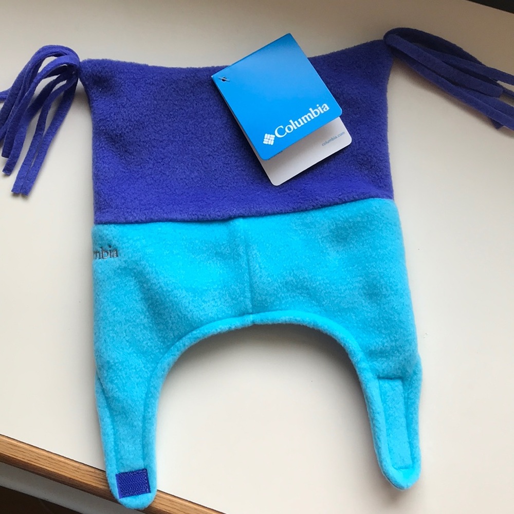 Infant Columbia fleece winter hat